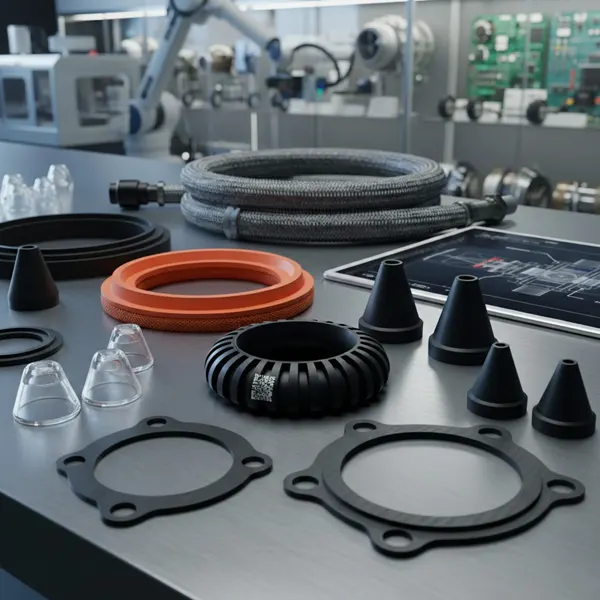 AEROSPACE RUBBER COMPONENTS (MOLDED)